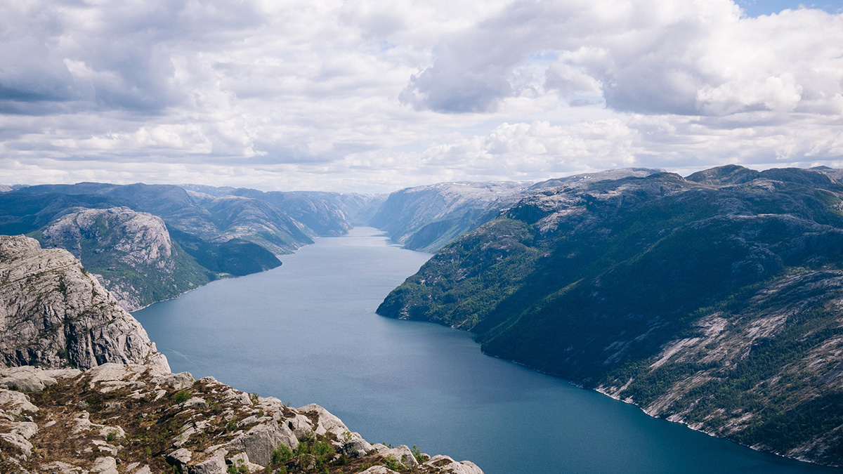 Lake Landscape Mountains